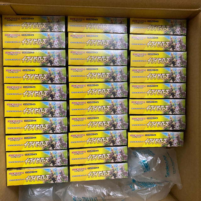 ポケモン - 28箱 ポケモンカードゲーム ソード&シールド 拡張パック イーブイヒーローズ