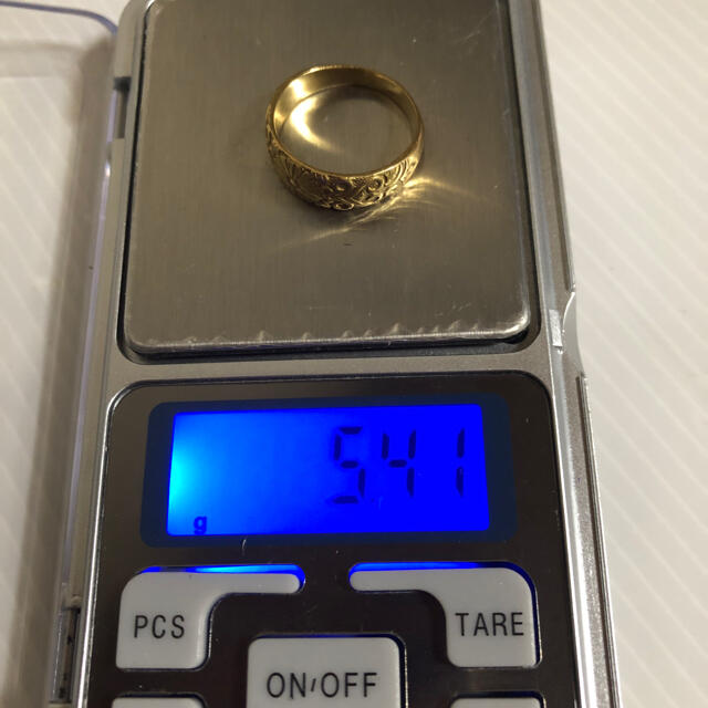 K18 指輪　18金　約5.4g