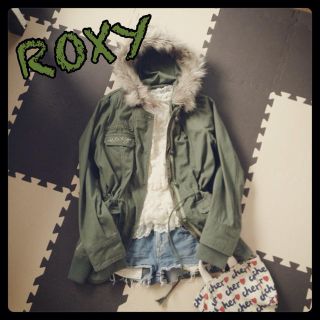 ロキシー(Roxy)のROXY★ミリタリーコート(ミリタリージャケット)