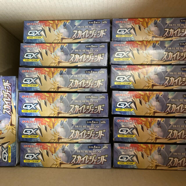熱販売 ポケモン - 13BOX ポケモンカードゲーム サン&ムーン 強化拡張パック スカイレジェンド Box/デッキ/パック