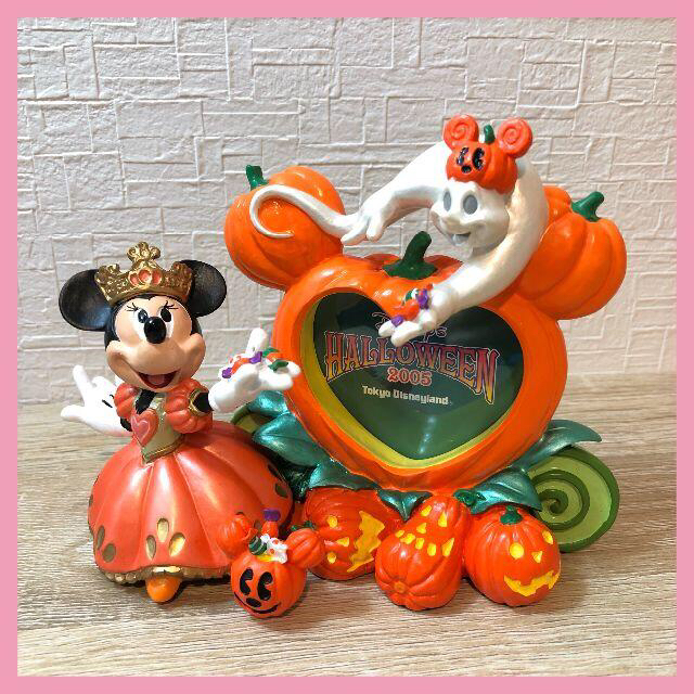 Disney(ディズニー)の未使用美品☆Disneyハロウィン☆2005ミニーマウス3D写真立て☆ エンタメ/ホビーのおもちゃ/ぬいぐるみ(キャラクターグッズ)の商品写真