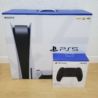 プレイステーション(PlayStation)のPS5 本体 コントローラーDualSenseセット(家庭用ゲーム機本体)