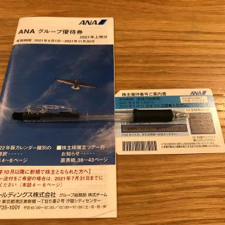 エーエヌエー(ゼンニッポンクウユ)(ANA(全日本空輸))のANA 株主優待券(その他)