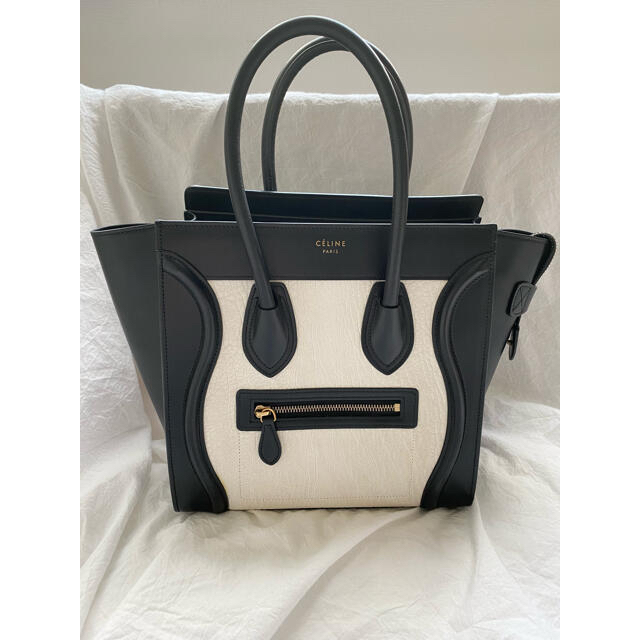 美品 希少カラー CELINE セリーヌ ラゲージ ハンドバッグ