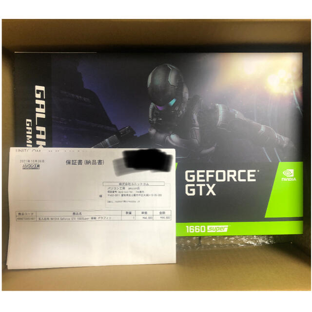 非常に高い品質 【新品・未開封】玄人志向 GTX 1660super PCパーツ