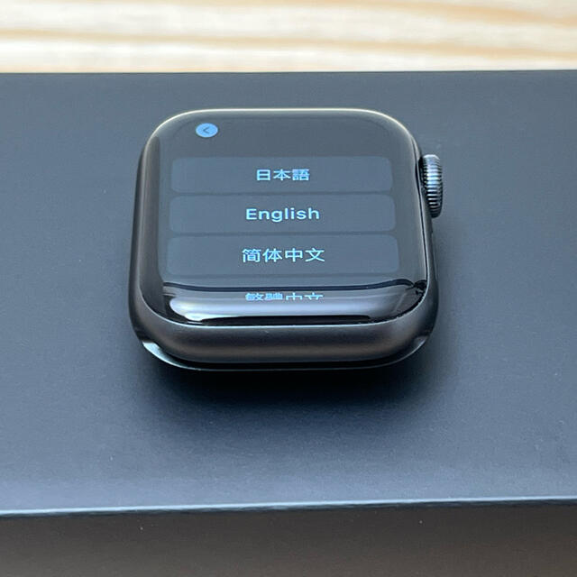 Apple Watch(アップルウォッチ)のApple Watch Nike Series 6 GPS 40mm グレイ スマホ/家電/カメラのスマホアクセサリー(その他)の商品写真