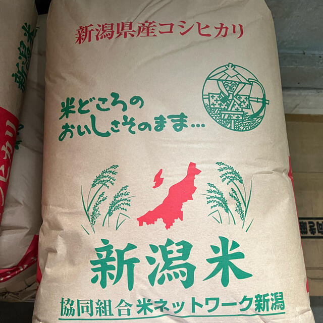 新潟県産コシヒカリ 玄米30kg 令和2年度 新潟県産コシヒカリ 玄米30kg 令和2年度