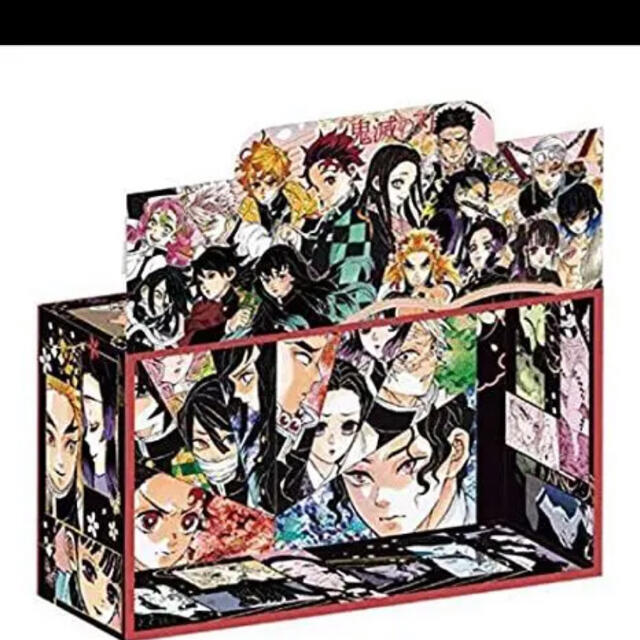 鬼滅の刃　原作オリジナル商品 コミックス 全巻 収納 BOX しおり付き