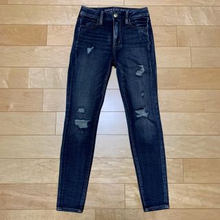 アメリカンイーグル(American Eagle)のアメリカンイーグル HR ジェギング デニム US0S CC65(スキニーパンツ)