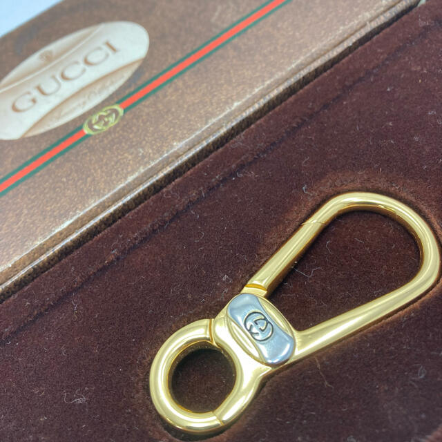 Gucci 未使用品 GUCCI オールドグッチ カラビナ キーホルダー ヴィンテージの通販 by Jerry's shop｜グッチならラクマ