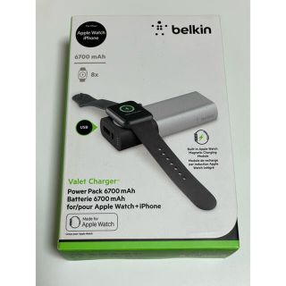 Belkinモバイルバッテリー Valet Charger applewatch(バッテリー/充電器)