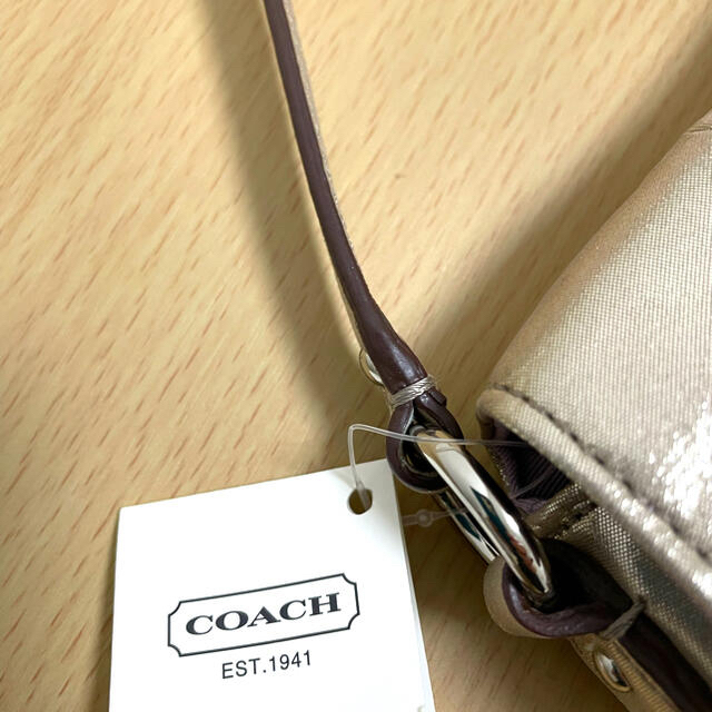 COACH(コーチ)のコーチ　ショルダーバッグ　ポシェット　未使用品　COACH レディースのバッグ(ショルダーバッグ)の商品写真