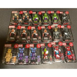 メディコムトイ(MEDICOM TOY)の【即日発送】MARVEL Happyくじ BE@RBRICK ベアブリック(アメコミ)