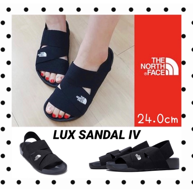 THE NORTH FACE(ザノースフェイス)の日本未発売 ノースフェイス LUX SANDAL IV 24.0  レディースの靴/シューズ(サンダル)の商品写真