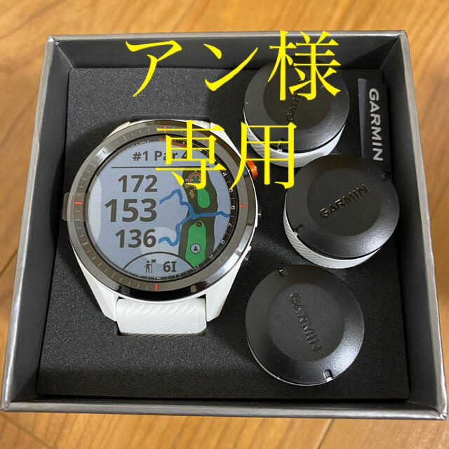 新発売の GARMIN 未使用 CT10付 ホワイト s62 ガーミン - その他