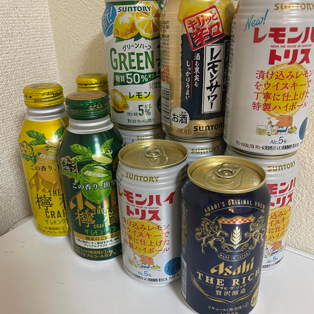 アサヒザリッチ ハイボール レモンサワー 各種11本 食品/飲料/酒の酒(リキュール/果実酒)の商品写真