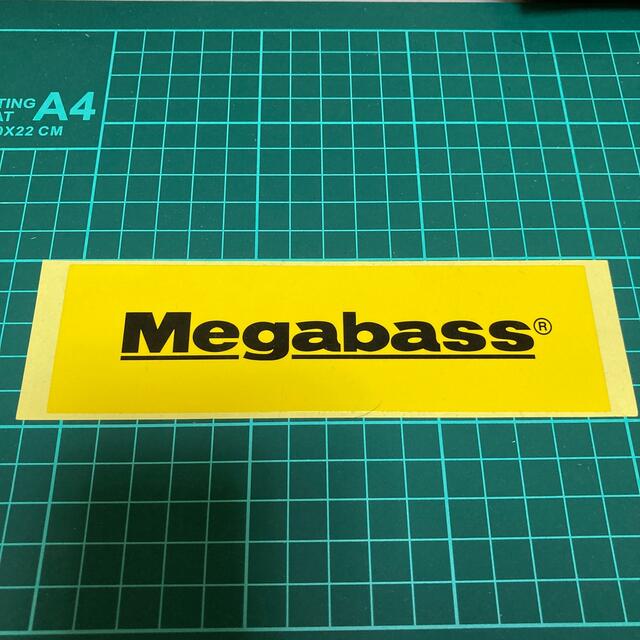 Megabass(メガバス)のMegabass メガバス ロゴ ステッカー スポーツ/アウトドアのフィッシング(その他)の商品写真