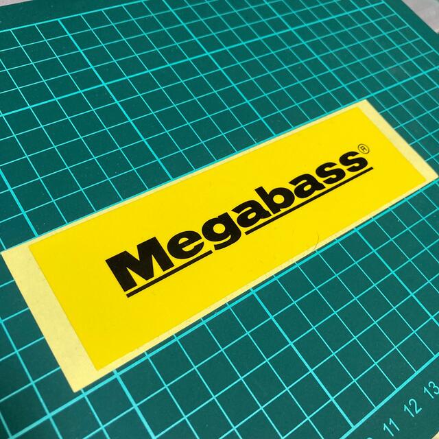 Megabass(メガバス)のMegabass メガバス ロゴ ステッカー スポーツ/アウトドアのフィッシング(その他)の商品写真