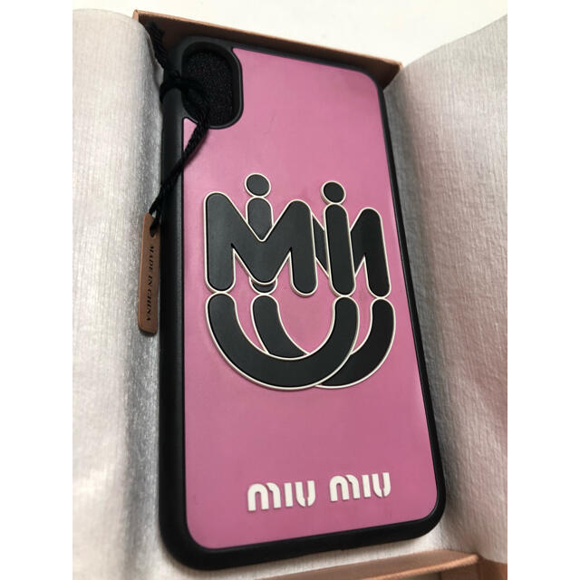 iPhoneケースmiumiu iPhoneケース X XS用