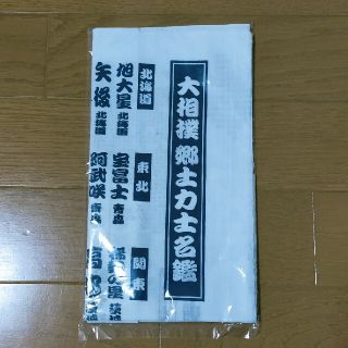 大相撲郷土力士名鑑  日本手ぬぐい(タオル/バス用品)