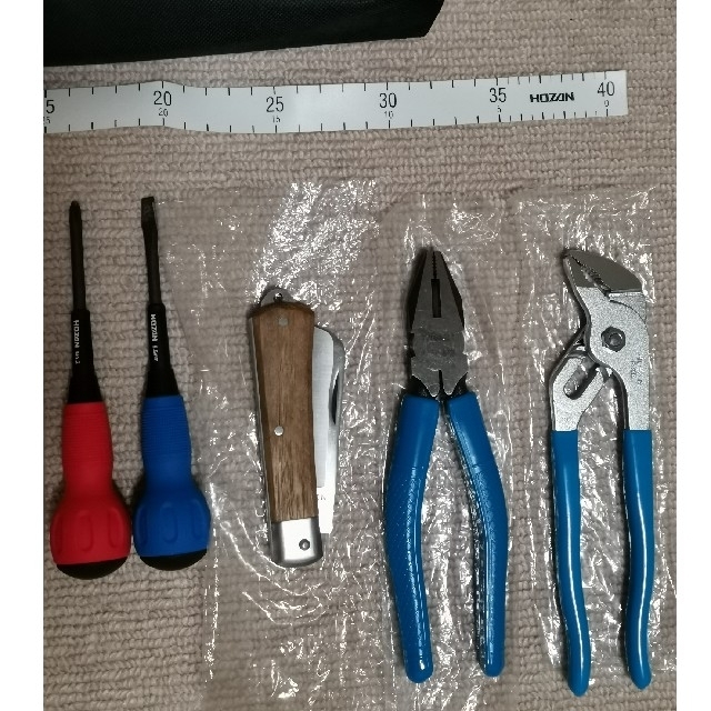 第二種電気工事士 技能試験工具セット HOZAN DK-28 第二種電気工事士 技能試験工具セット HOZAN DK-28