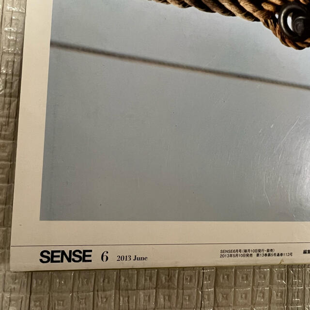 SENSE(センス)の絶版！ SENSE sense センス 2013年 6月号 TENDERLOIN エンタメ/ホビーの雑誌(ファッション)の商品写真