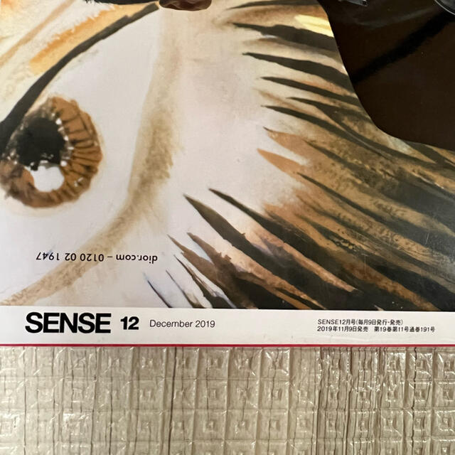 SENSE(センス)の絶版！ SENSE sense センス 2019年 12月 TENDERLOIN エンタメ/ホビーの雑誌(ファッション)の商品写真