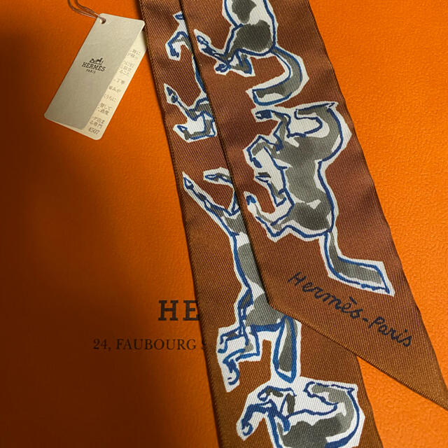 Hermes(エルメス)のご専用🍊エルメス　ツイリー レディースのファッション小物(バンダナ/スカーフ)の商品写真