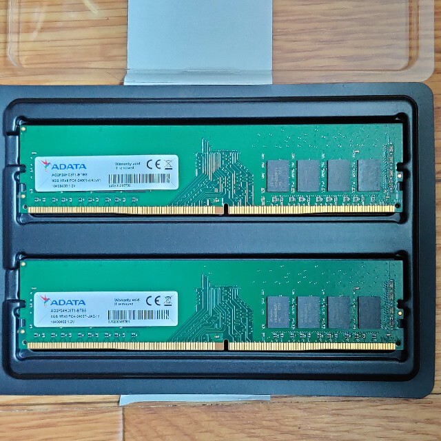 DDR4-3000 PC4-24000 メモリ 8GB 2枚組 ADATAスマホ/家電/カメラ