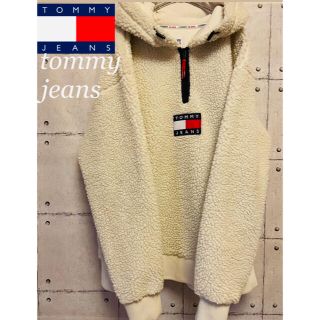 TOMMY HILFIGER - トミージーンズ TOMMY JEANS ボア ハーフジップ