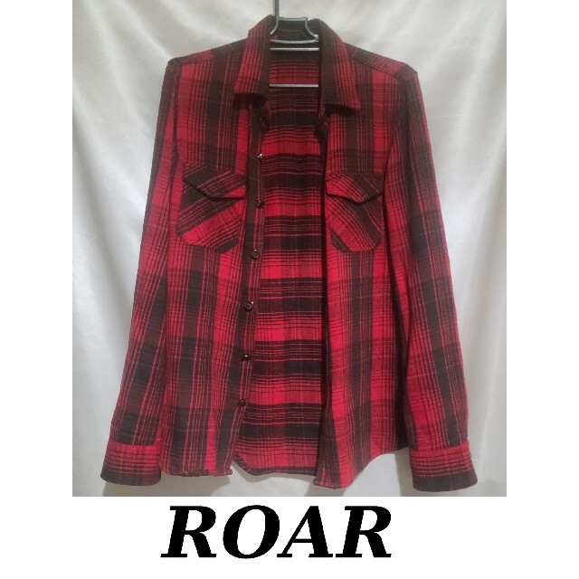 Roar チェックシャツ