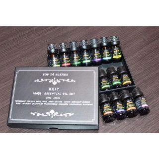 上質な香り！贅沢エッセンシャルオイル14本セット（各10ml)#10-12g(エッセンシャルオイル（精油）)