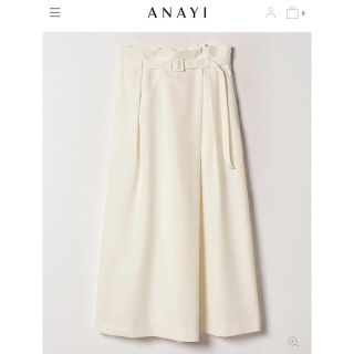 アナイ(ANAYI)のANAYI ガウチョパンツ(カジュアルパンツ)