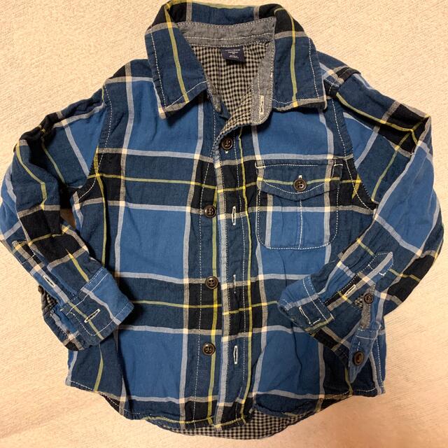 ベビーギャップ⭐︎ネルシャツ⭐︎95センチ キッズ/ベビー/マタニティのキッズ服男の子用(90cm~)(ジャケット/上着)の商品写真