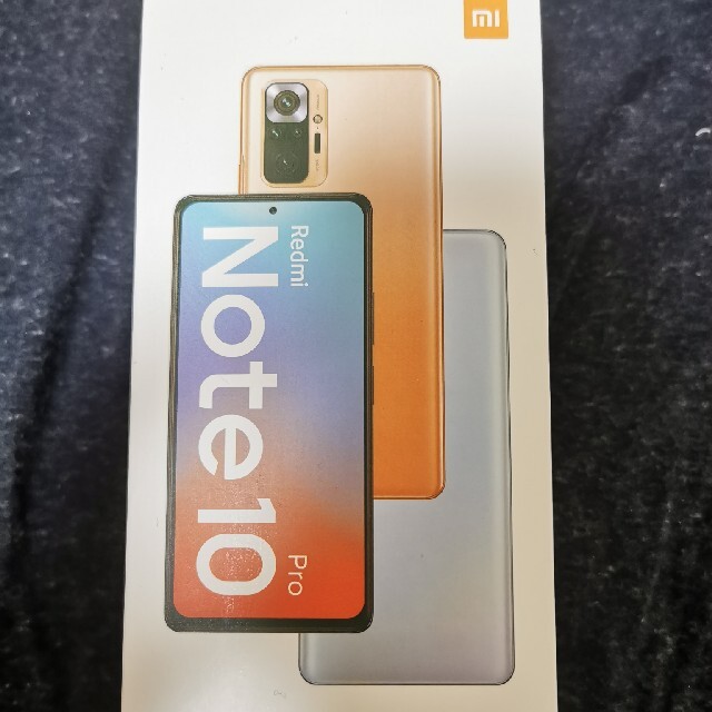 Xiaomi Redmi note 10 Pro ブルー