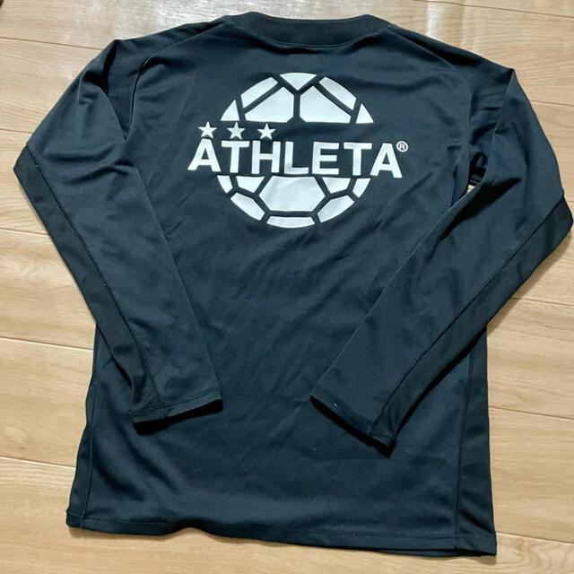 ATHLETA(アスレタ)の150 トップス2枚セット ロングtシャツ アスレタ ATHLETA ストレッチ キッズ/ベビー/マタニティのキッズ服男の子用(90cm~)(Tシャツ/カットソー)の商品写真