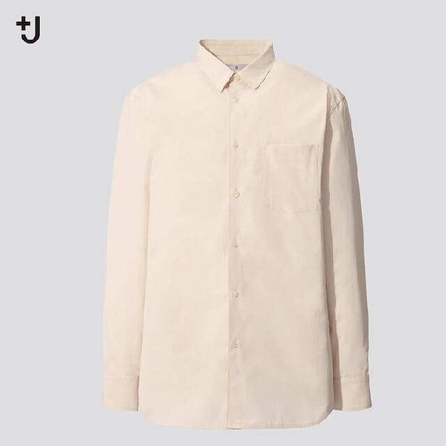 UNIQLO(ユニクロ)のスーピマコットンレギュラーフィットシャツ　+J メンズのトップス(シャツ)の商品写真