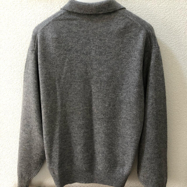 Wool 100 % * ニットポロ メンズのトップス(ニット/セーター)の商品写真