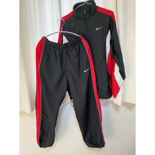 ナイキ(NIKE)のNIKE ナイキ ジャージ　上下　セットアップ　Dry-Fit 黒　赤(ジャージ)