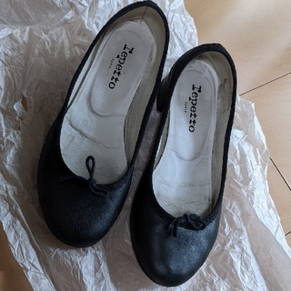 Repetto レペット　靴　シューズ　ブラック　黒(バレエシューズ)