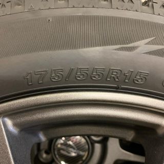 175/55R15 スタッドレスタイヤ ホイールセット