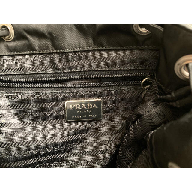 PRADA(プラダ)の★希少★PRADAプラダ ヴィンテージ ナイロン&レザー リュック レディースのバッグ(リュック/バックパック)の商品写真