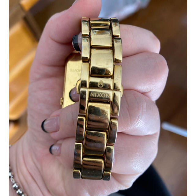 NIXON(ニクソン)のNIXON ニクソン THE IVY ALL GOLD/BROWN レディースのファッション小物(腕時計)の商品写真