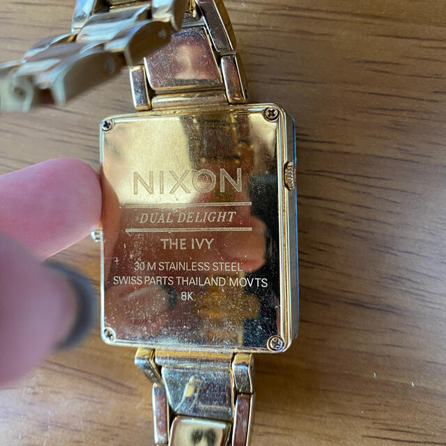 NIXON(ニクソン)のNIXON ニクソン THE IVY ALL GOLD/BROWN レディースのファッション小物(腕時計)の商品写真