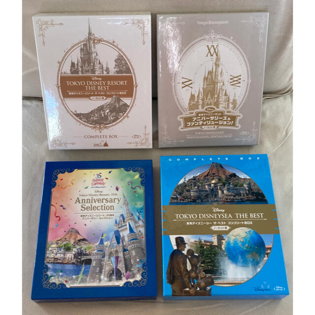 エンタメ/ホビー東京ディズニーランド 東京ディズニーシー ブルーレイ Blu-ray BOX