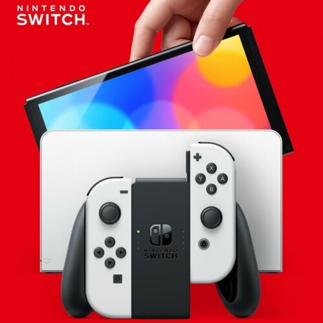 Nintendo Switch - 新品　 任天堂Nintendo Switch(有機ELモデル) Joy-C