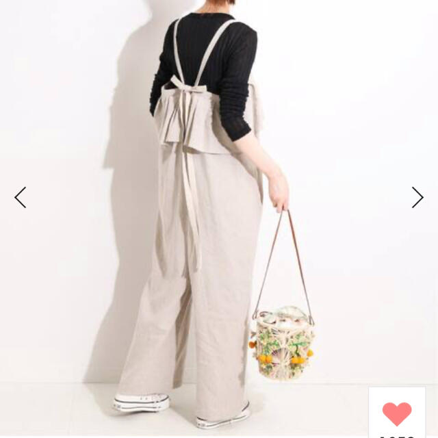 ホットスタイル 轟木節子さん× liflattie ships×リンネルのサロペット