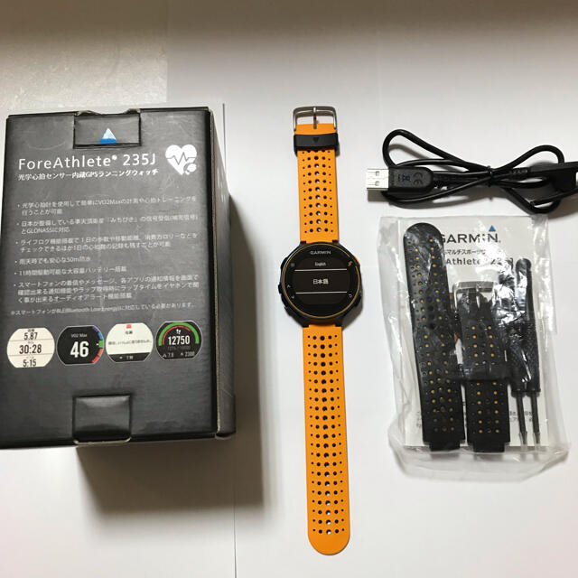 【美品】GARMIN ガーミン ランニング ForeAthlete 235 1