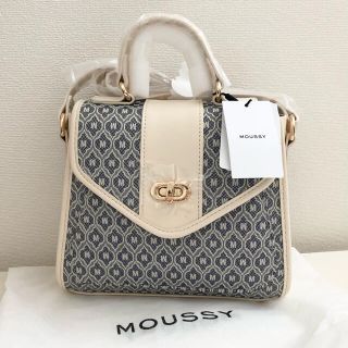 マウジー(moussy)の新品 完売色 MOUSSYマウジー モノグラムミニショルダーバッグM/NVY(ショルダーバッグ)