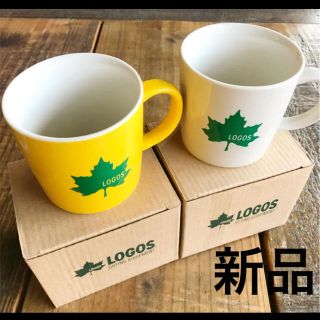 ロゴス(LOGOS)の新品　ロゴス　マグカップ　カップ　２つセット　アウトドア　キャンプマグ(食器)